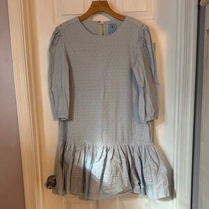 Charming Blue-mini  Dress